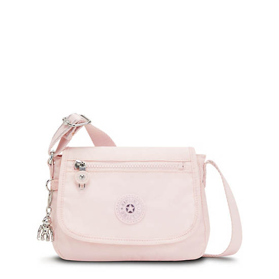 Kipling Sabian Crossbody Mini Tassen Paars Roze | BE 1345TC